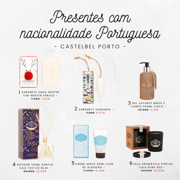Presentes com nacionalidade Portuguesa - Castelbel
