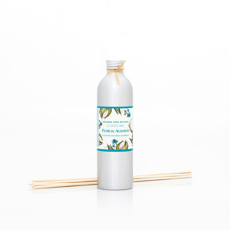 Place Santé • Castelbel Flor De Algodão Difusor Recarga 250ml - Frasco Alumínio